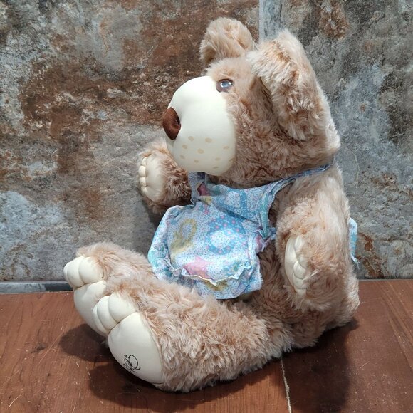 Xavier Roberts Teddy Bear 1983 1984 Furskins Plush 22” Cabbage Patch - Picture 11 of 14